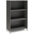 Ergoff Bogreol DNA, 800x1275 mm, Antracit/Alugrå 3A4 – Bogreoler & kontorskabe