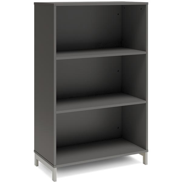 Ergoff Bogreol DNA, 800x1275 mm, Antracit/Alugrå 3A4 – Bogreoler & kontorskabe