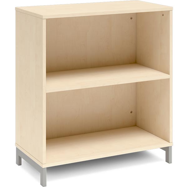 Ergoff Bogreol DNA, 800x890 mm, Birk/Alugrå 2A4 – Bogreoler & kontorskabe