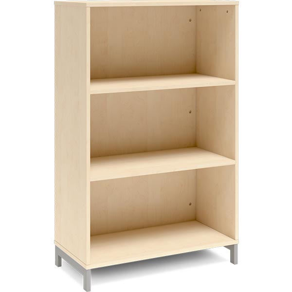 Ergoff Bogreol DNA, 800x1275 mm, Birk/Alugrå 3A4 – Bogreoler & kontorskabe