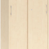 Kontorskab DNA, 800x1660 mm, Birk/Alugrå 4A4 – image 1