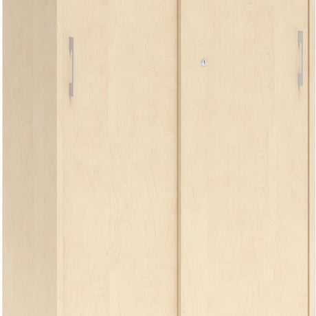 Kontorskab DNA, 800x1660 mm, Birk/Alugrå 4A4 – image 1