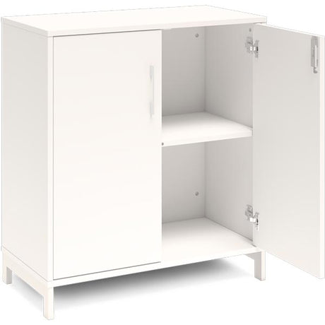 Kontorskab DNA, 800x890 mm, Hvid/Hvid 2A4/2A4 – image 2