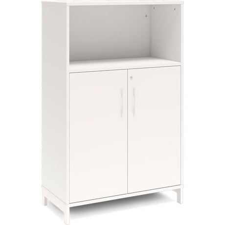 Kontorskab DNA, 800x1275 mm, Hvid/Hvid 3A4/2A4 – image 1