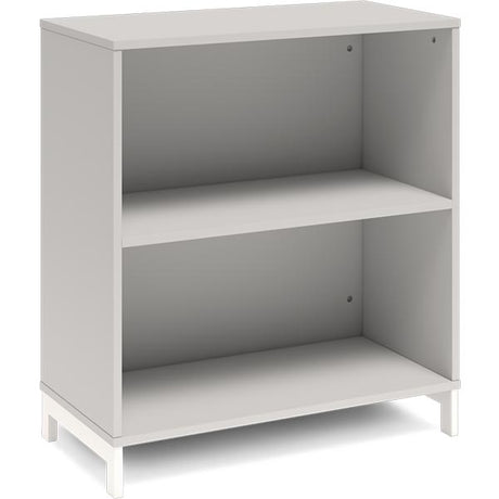 Ergoff Bogreol DNA, 800x890 mm, Lys grå/Hvid 2A4 – Bogreoler & kontorskabe