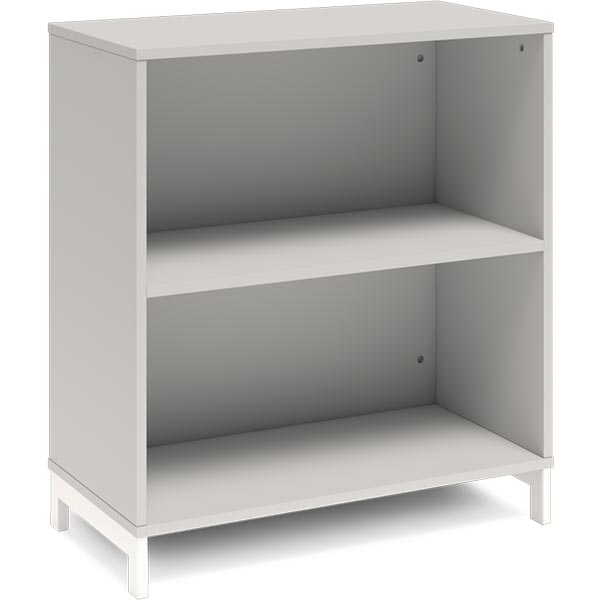 Ergoff Bogreol DNA, 800x890 mm, Lys grå/Hvid 2A4 – Bogreoler & kontorskabe