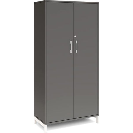 Kontorskab DNA, 800x1660 mm, Antracit/Hvid 4A4 – image 1