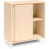 Ergoff Kontorskab DNA, 800x890 mm, Birk/Hvid 2A4 – Bogreoler & kontorskabe (billede 2)