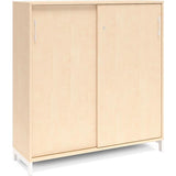 Kontorskab DNA, 1200x1275 mm, Birk/Hvid 3A4 – image 1