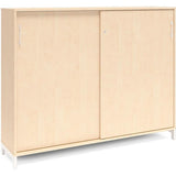 Kontorskab DNA, 1600x1275 mm, Birk/Hvid 3A4 – image 3