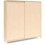 Kontorskab DNA, 1600x1660 mm, Birk/Hvid 4A4