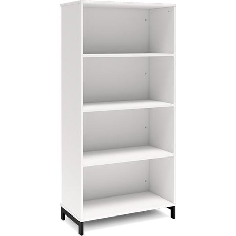 Ergoff Bogreol DNA, 800x1660 mm, Hvid/Sort 4A4 – Bogreoler & kontorskabe