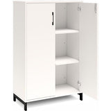 Ergoff Kontorskab DNA, 800x1275 mm, Hvid/Sort 3A4 – Bogreoler & kontorskabe (billede 2)