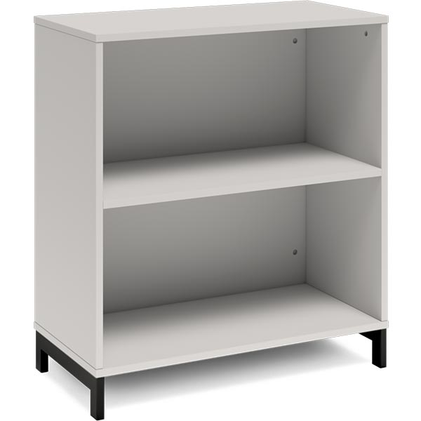 Ergoff Bogreol DNA, 800x890 mm, Lys grå/Sort 2A4 – Bogreoler & kontorskabe