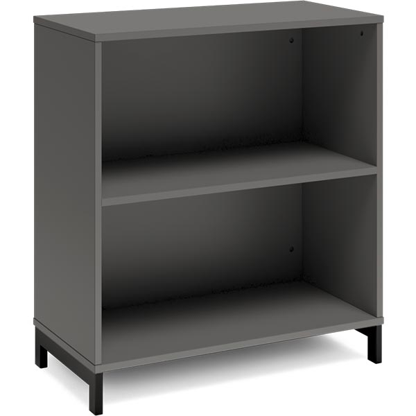 Ergoff Bogreol DNA, 800x890 mm, Antracit/Sort 2A4 – Bogreoler & kontorskabe