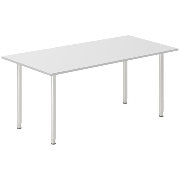 Skrivebord DNA, Lysgrå 1800x800 mm I-ben/Alugrå – image 1