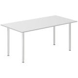 Skrivebord DNA, Lysgrå 1800x800 mm I-ben/Alugrå