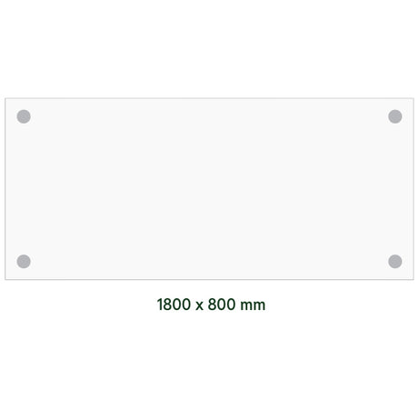 Ergoff Skrivebord DNA, Hvid 1800x800mm I-ben/Alugrå – Skriveborde (billede 2)