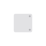 Skrivebord, tilbyg DNA Antracit 600x600 mm I-ben Alugrå