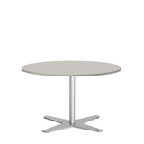 Bord Amy Ø900 H582 mm, Lys grå laminat Alugråt understel