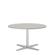 Bord Amy Ø900 H582 mm, Lys grå laminat Alugråt understel