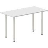 Skrivebord, tilbyg DNA Lys grå 1200x600 mm I-ben Alugrå – image 1