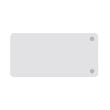 Skrivebord, tilbyg DNA Lys grå 1200x600 mm I-ben Alugrå