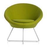 Stol Paris Limegrøn med alugrå ben – image 1