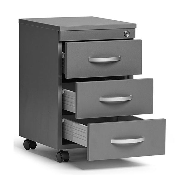 Skuffesektion Ekoflex 3 skuffer, Antracit – image 2