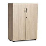 Ergoff Kontorskab Ekoflex 800x1090 mm, Eg – Bogreoler & kontorskabe (billede 1)