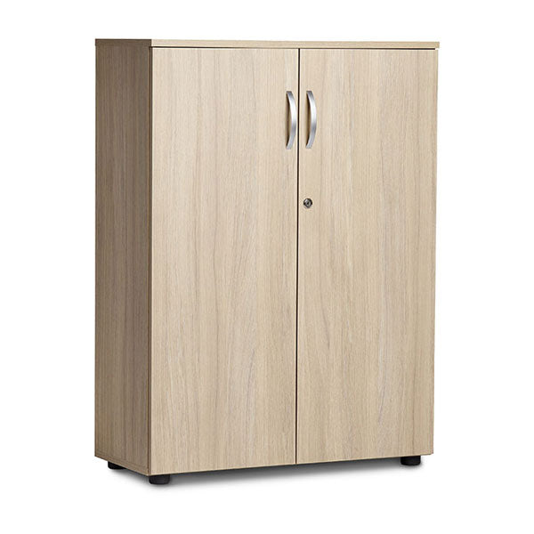 Ergoff Kontorskab Ekoflex 800x1090 mm, Eg – Bogreoler & kontorskabe (billede 1)