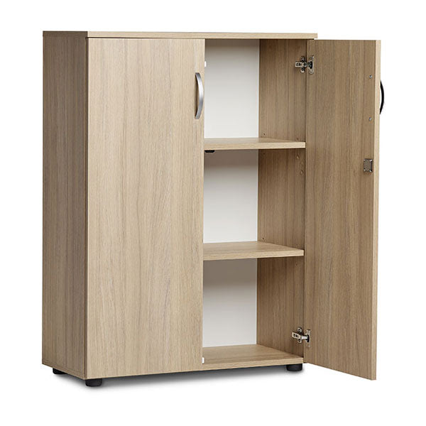 Ergoff Kontorskab Ekoflex 800x1090 mm, Eg – Bogreoler & kontorskabe (billede 2)