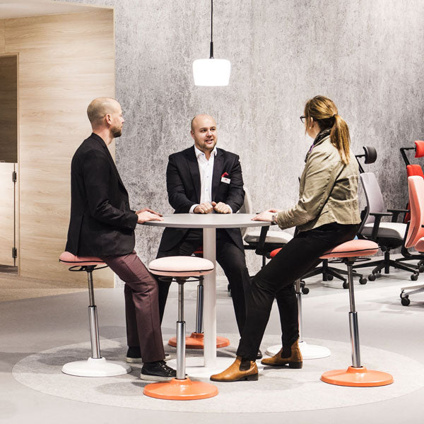 Balancestol  Savo Joi Hvid understel