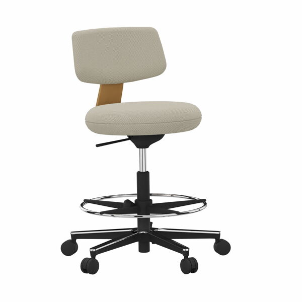 Kontorstol Savo 360H fodring Oak – image 1