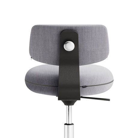 Kontorstol Savo 360H fodring Black Ash