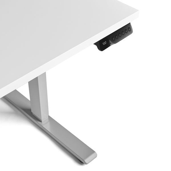 Ergoff Hæve-sænkebord Ekoflex 2.0, hvid bordplade 1400x800mm – Hæve/sænkeborde (billede 2)