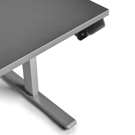 Ergoff Hæve-sænkebord Ekoflex 2.0, antracit bordplade 1400x800mm – Hæve/sænkeborde (billede 2)