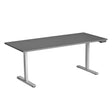 Ergoff Hæve-sænkebord Ekoflex 2.0, antracit bordplade 1800x800mm – Hæve/sænkeborde (billede 1)