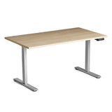 Ergoff Hæve-sænkebord Ekoflex 2.0, eg bordplade 1400x800mm – Hæve/sænkeborde (billede 1)