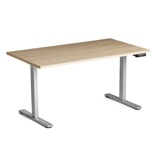 Ergoff Hæve-sænkebord Ekoflex 2.0, eg bordplade 1400x800mm – Hæve/sænkeborde (billede 1)