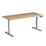 Ergoff Hæve-sænkebord Ekoflex 2.0, eg bordplade 1600x800mm – Hæve/sænkeborde (billede 1)