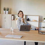 Ergoff Hæve-sænkebord Ekoflex 2.0, eg bordplade 1600x800mm – Hæve/sænkeborde (billede 3)