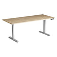 Ergoff Hæve-sænkebord Ekoflex 2.0, eg bordplade 1800x800mm – Hæve/sænkeborde (billede 1)