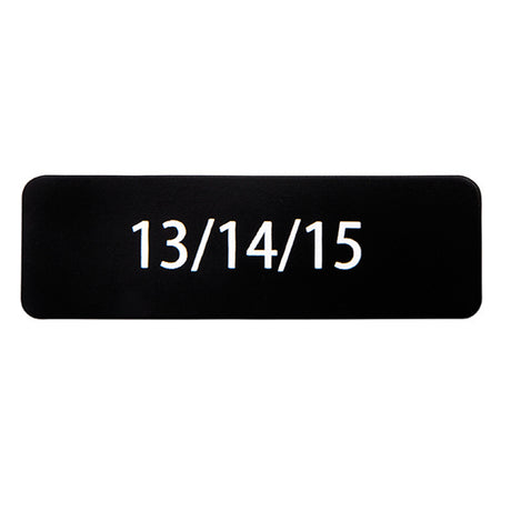 Nummerplade med 3 nummer pr. plade – image 1