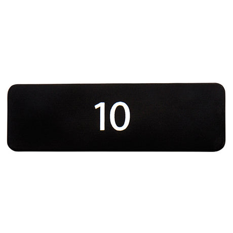 Nummerplade med 1 nummer pr. plade – image 2