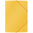 3-klap elastikmappe Cosy karton A4 gul