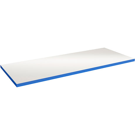 GBP Bordplade 40 mm 1500 x 620 mm Grå HPL Blå ABS kant – Andet