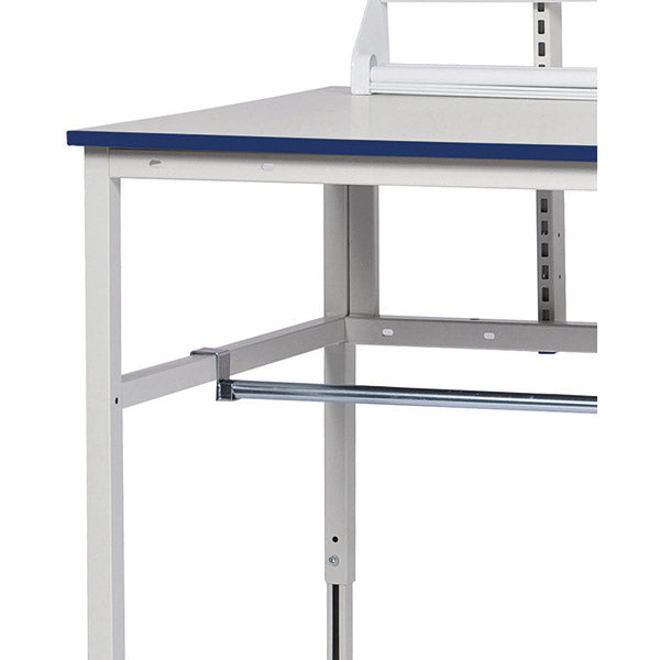 GBP Aksel, nedre let H-stativ - 1400 mm – Tilbehør til arbejdsborde