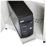 Computerskab Ergo_IT Gråhvid – image 2