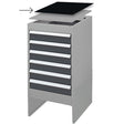 GBP Gummimåtte Skuffesektion bxd=535x665 mm – Værktøjskufferter (billede 1)